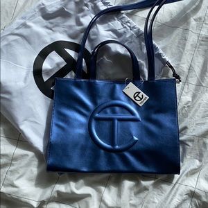 💙Telfar Medium Shopping Bag — Cobalt